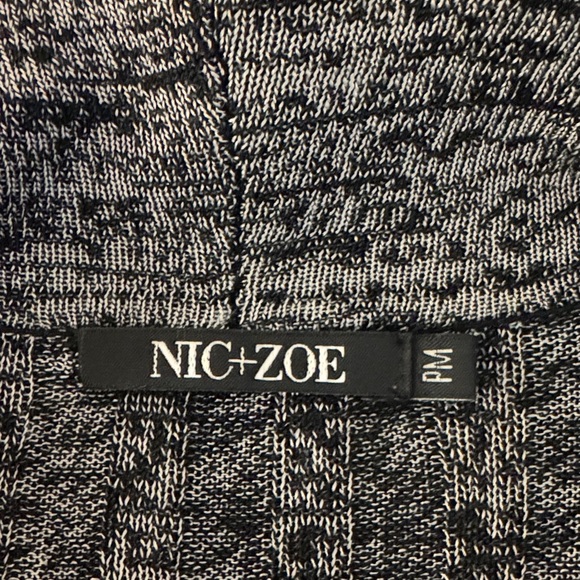 NIC+ZOE Charcoal Open Front Cardigan - Picture 2 of 5